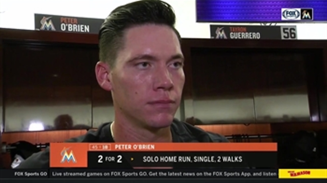 Peter O'Brien talks about his mentality batting