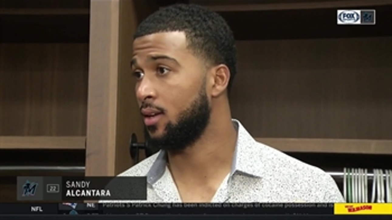 Sandy Alcantara assesses his 7-strikeout performance