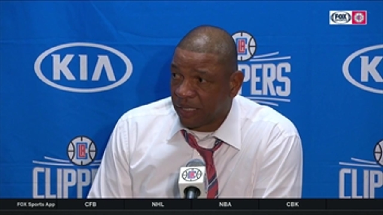 Clippers coach Doc Rivers comments on the 122-111 loss to the Spurs