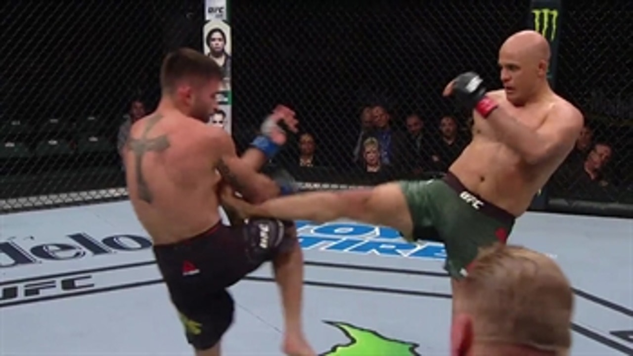 Siyar Bahadurzada KO&#39;s Luan Chagas | HIGHLIGHT | UFC FIGHT NIGHT