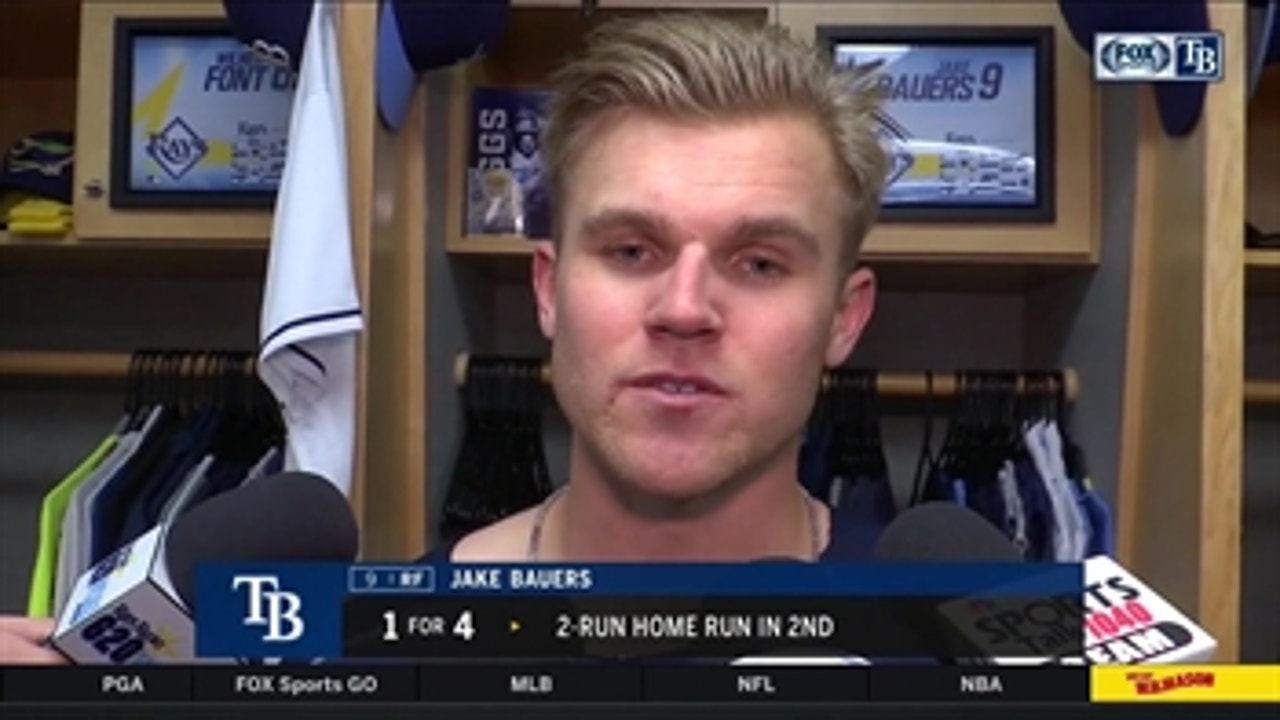 Jake Bauers says belief is key to winning in the bigs