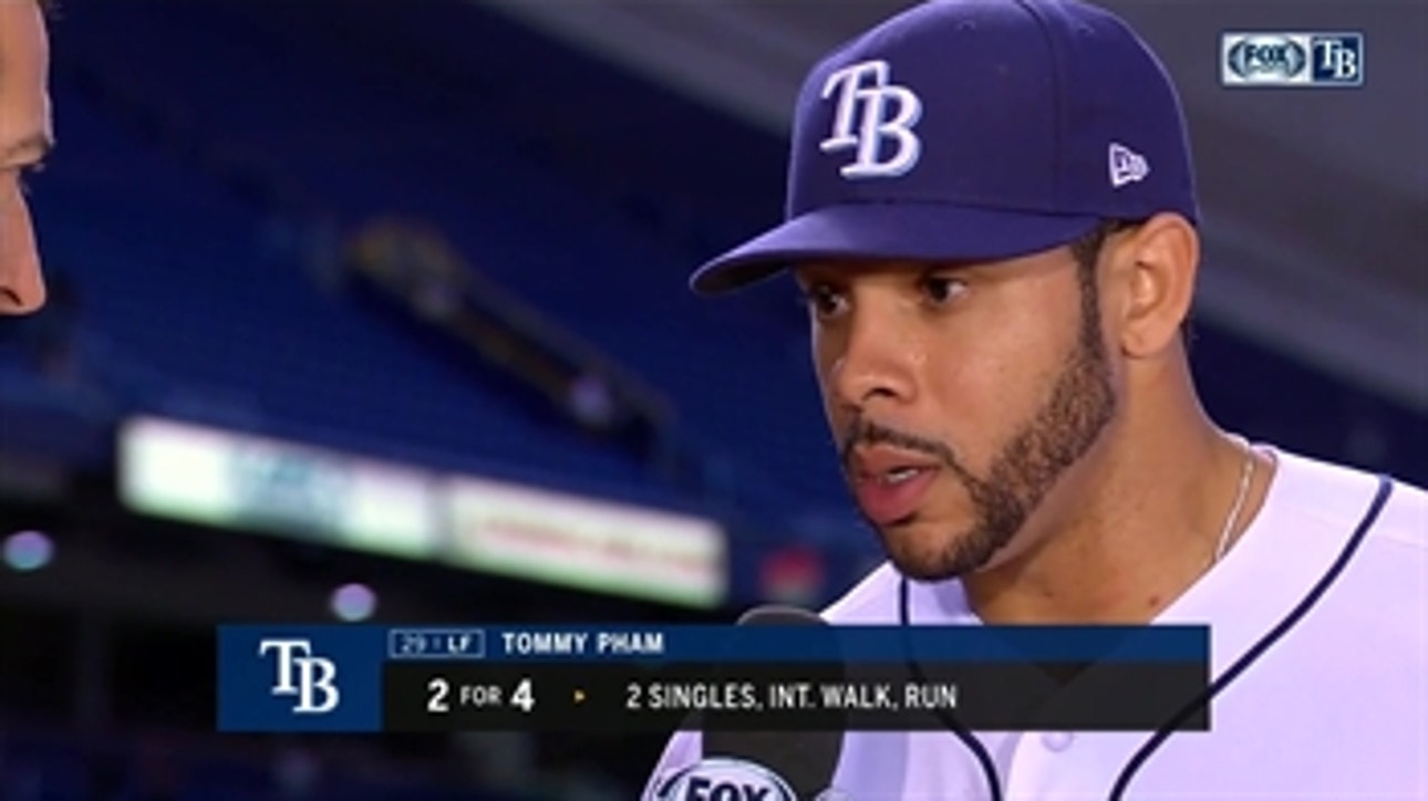 Tommy Pham: 'It shows how relentless we are as a squad'