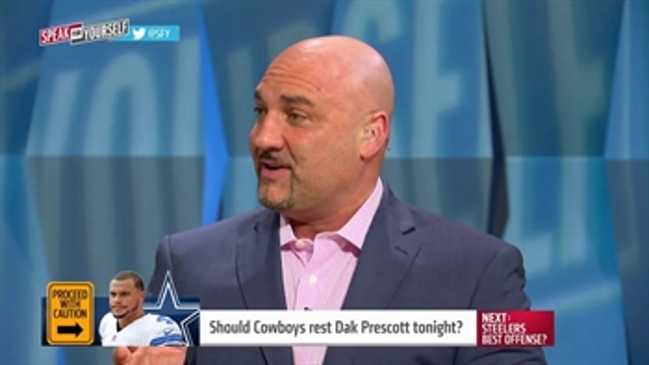 Cowboys can rest Dak Prescott vs. Detroit Lions | SPEAK FOR YOURSELF