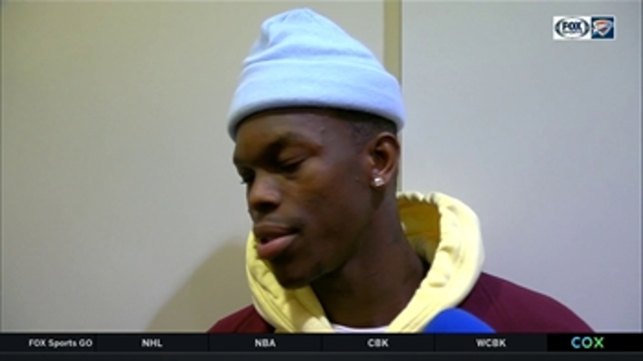 Dennis Schroder on Closing out the Win vs. Detroit