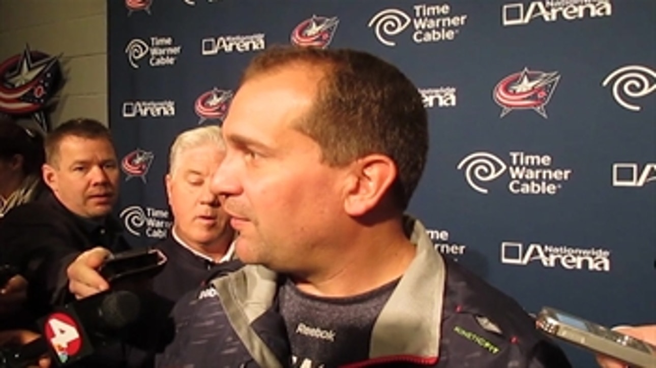 Todd Richards on how long he expects to be without Bobrovsky