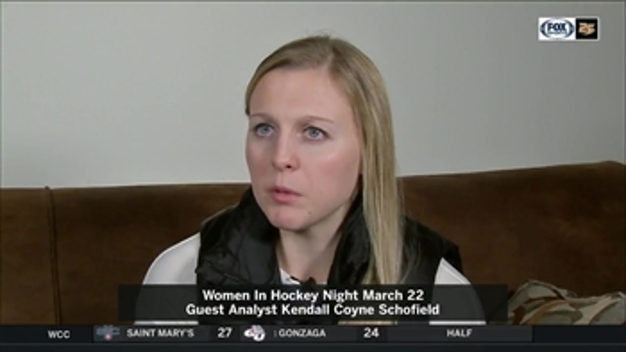 Kendall Coyne Schofield: 'We need to continue to grow the game'