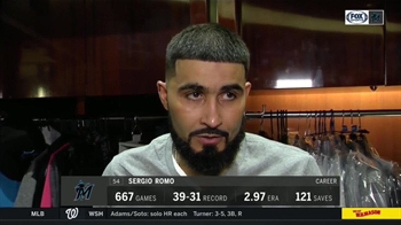 Sergio Romo: 'It feels good to be out there to contribute to a win'