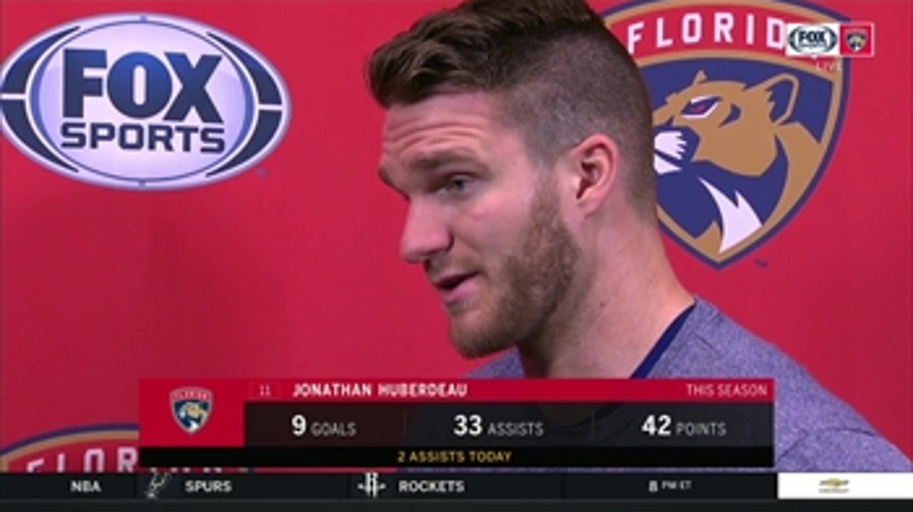 Jonathan Huberdeau: ‘The power play is gonna win you games’