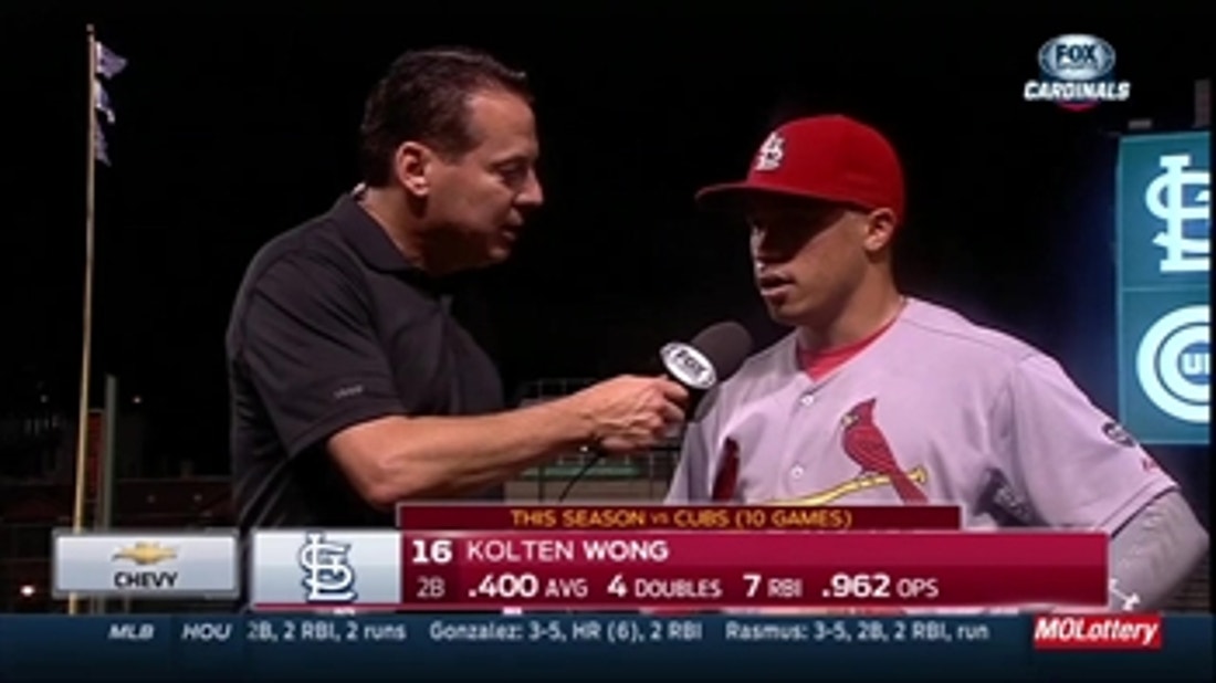 Wong dazzles in the field, delivers at the plate
