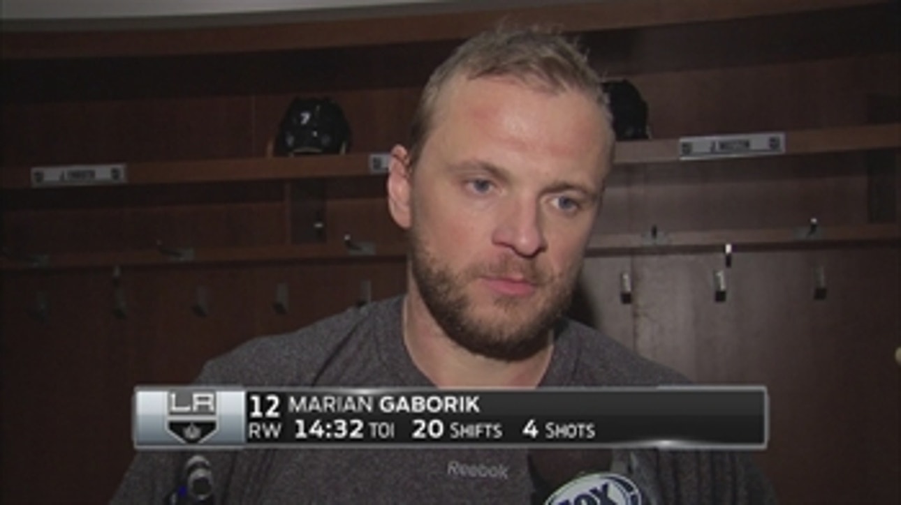 Sharks spoil Marian Gaborik's return to the ice with the Kings