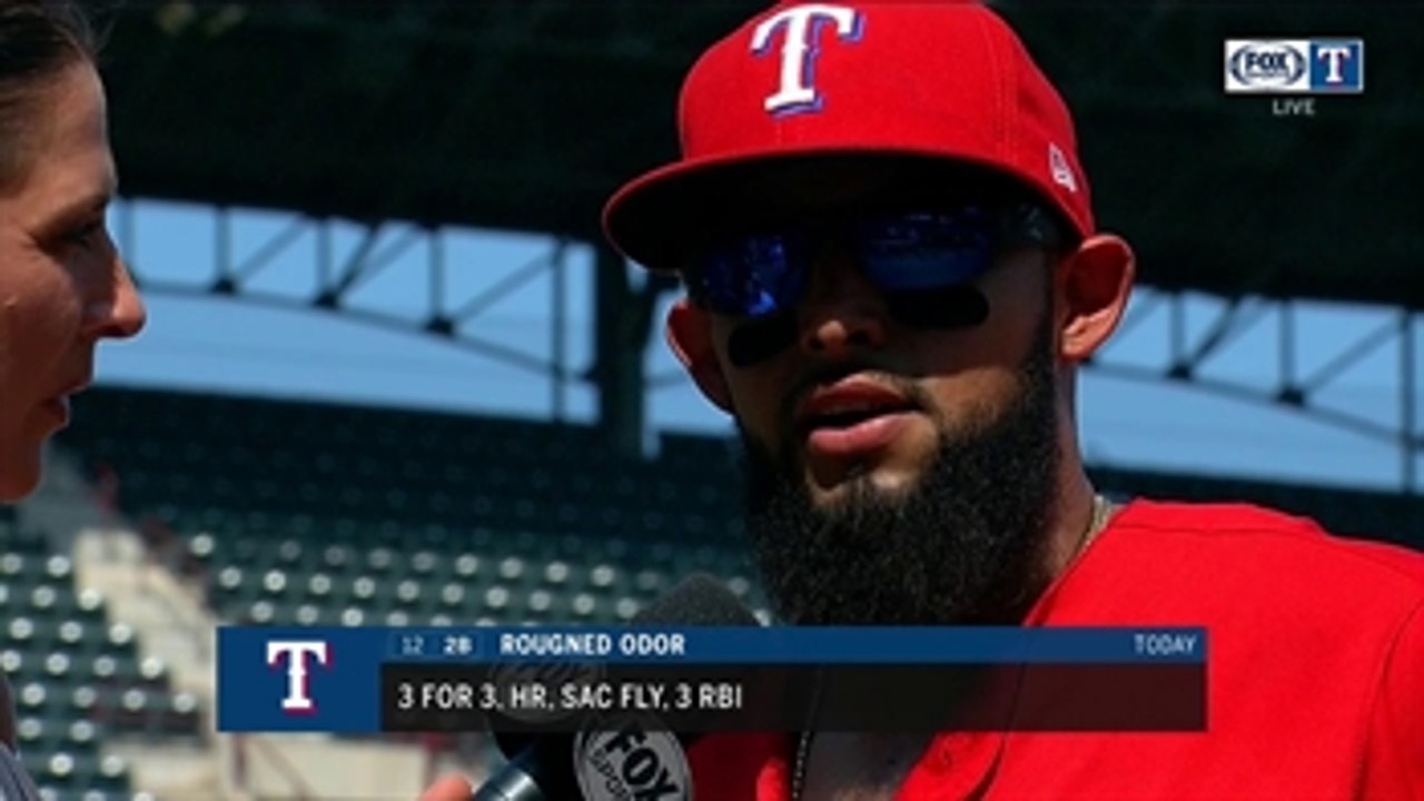Rougned Odor boosts Rangers in 5-0 shutout over Indians