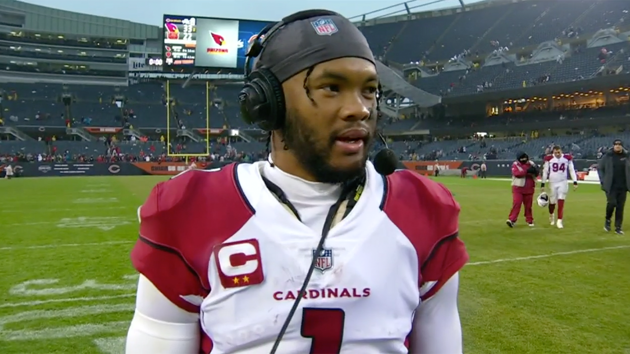 'I'm blessed with a great group of guys' — Kyler Murray on win vs. Bears