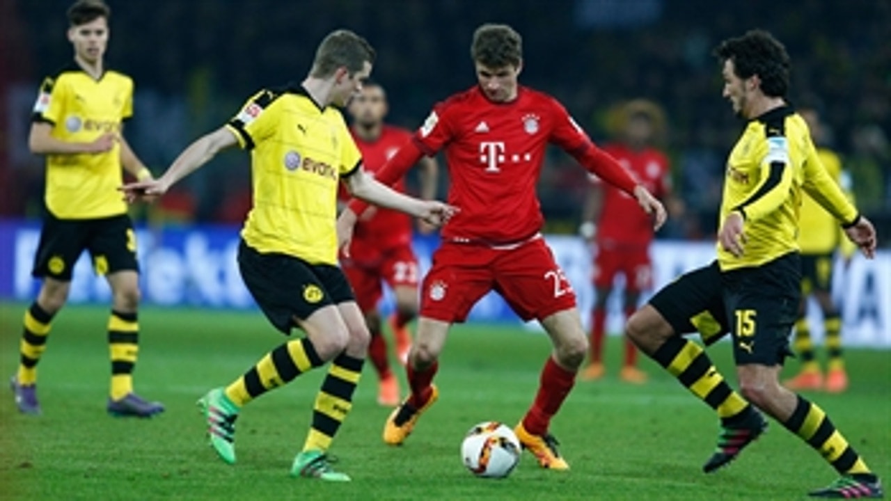 Borussia Dortmund vs. Bayern Munich ' 2015-16 Bundesliga Highlights