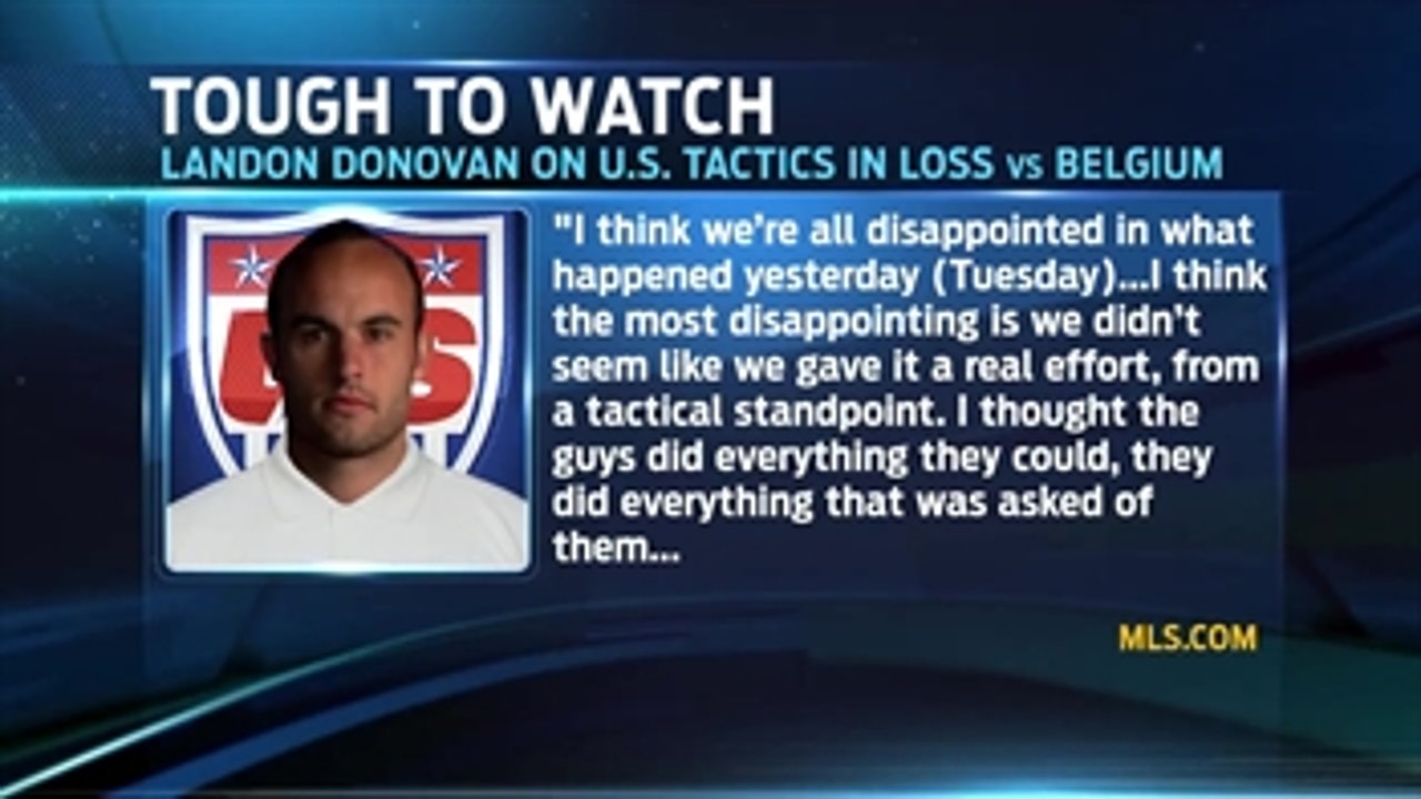 Donovan: US soccer wasn't set up to succeed