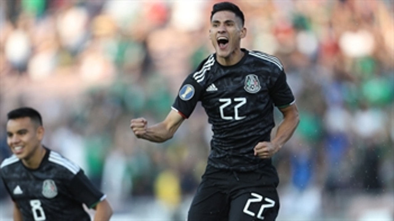 Mexico's Antuna scores his first international goal to make it 1-0 vs. Cuba ' 2019 CONCACAF Gold Cup Highlights