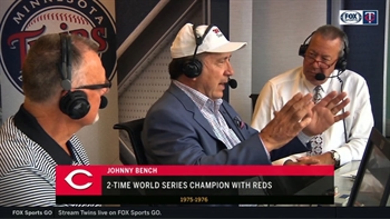 Hall of Fame catcher Johnny Bench on Joe Mauer