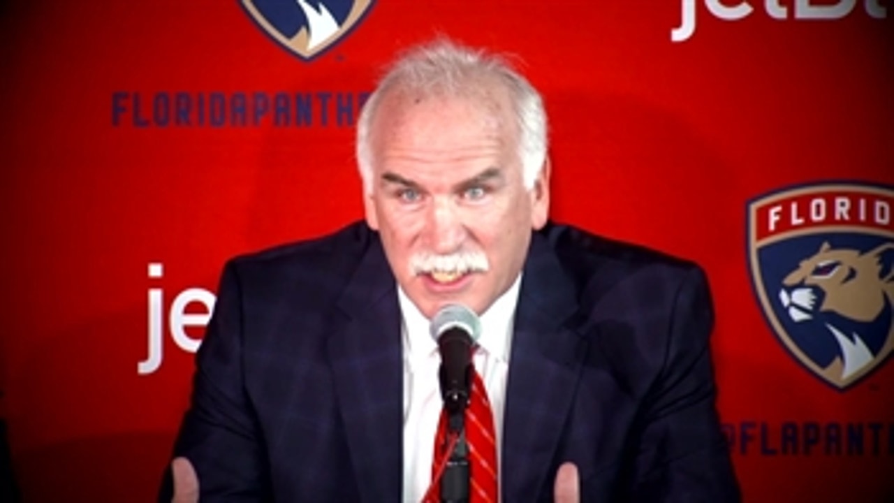 WATCH: Joel Quenneville introduced as new Florida Panthers coach