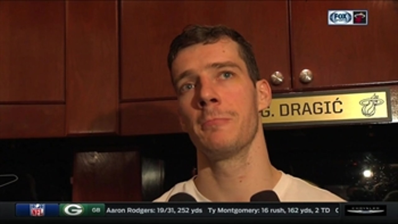Goran Dragic says Heat have to be better about battling early