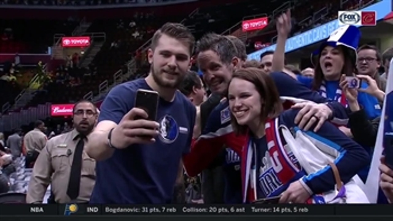 Cleveland Slovenian contingent shows support for Luka Doncic