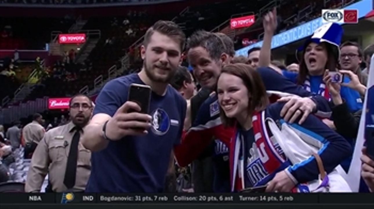 Cleveland Slovenian contingent shows support for Luka Doncic