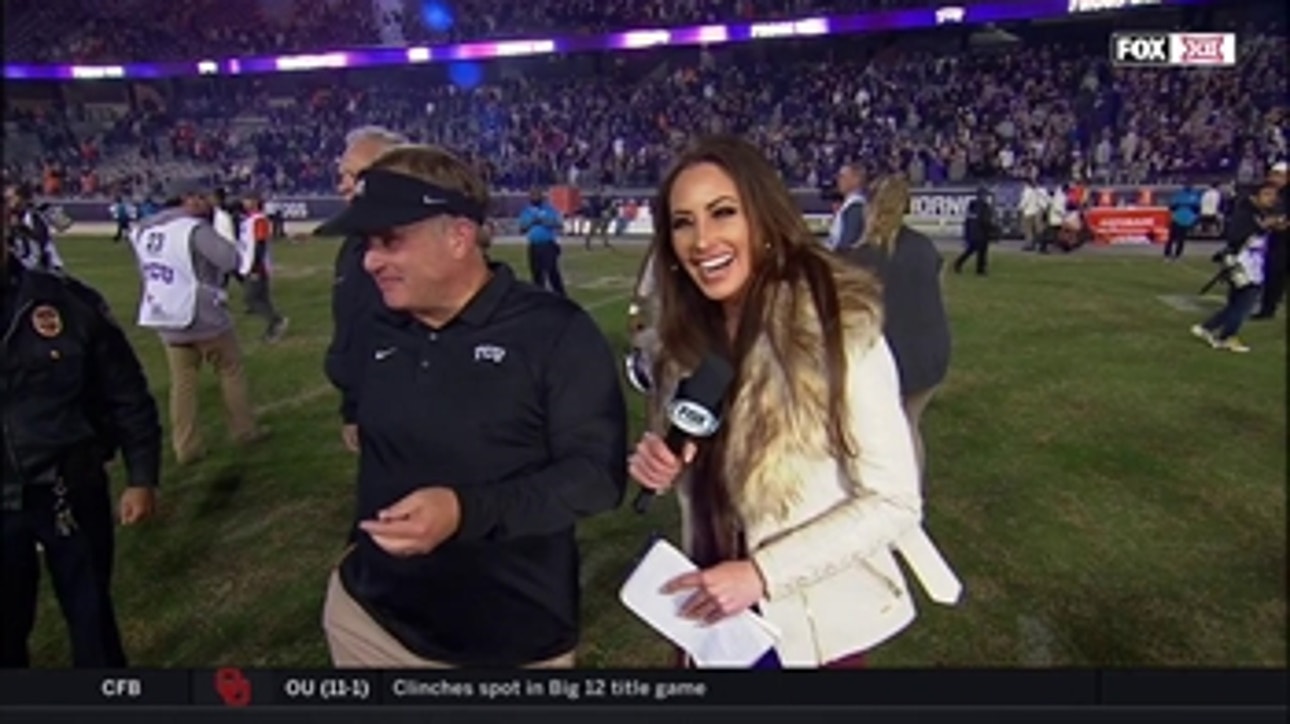 Gary Patterson on big TCU Horned Frogs win over OSU