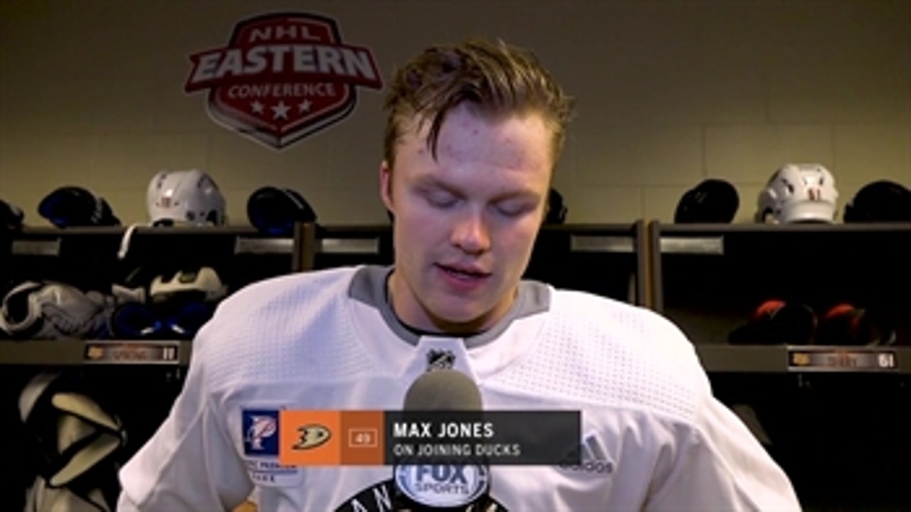 Max Jones and Troy Terry talk about joining the Anaheim Ducks