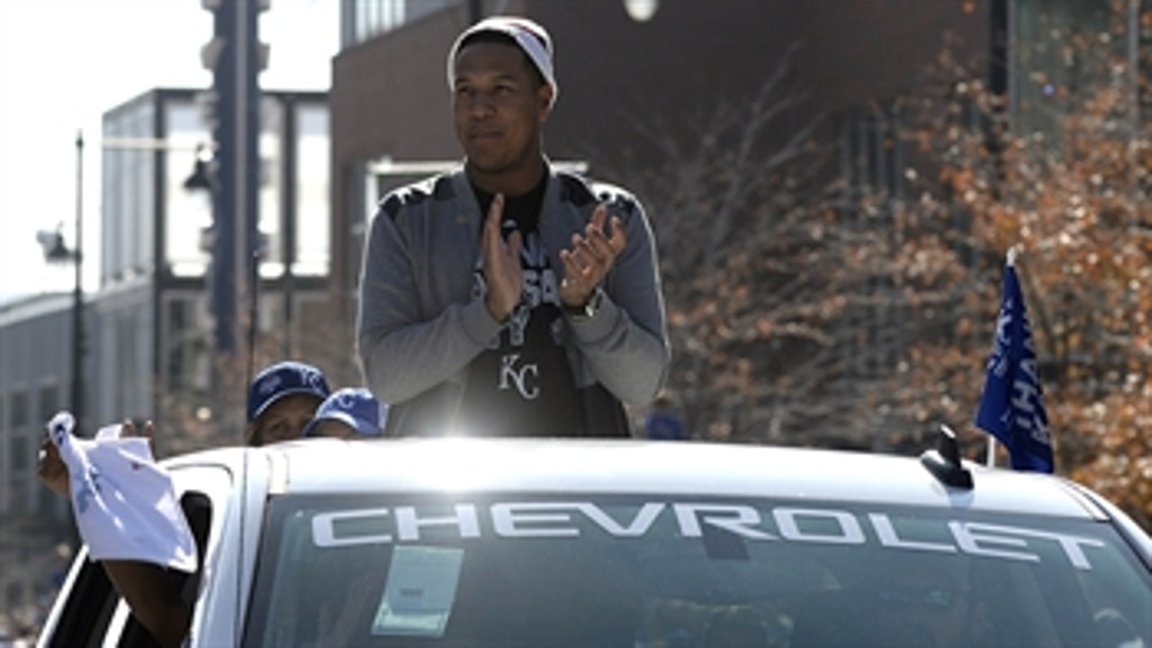 Salvy and friends on parade