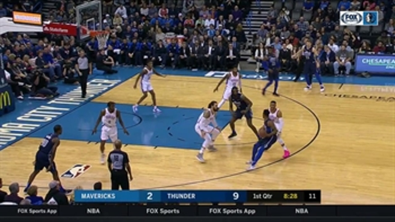 HIGHLIGHTS: Luka Doncic drains an early three-pointer