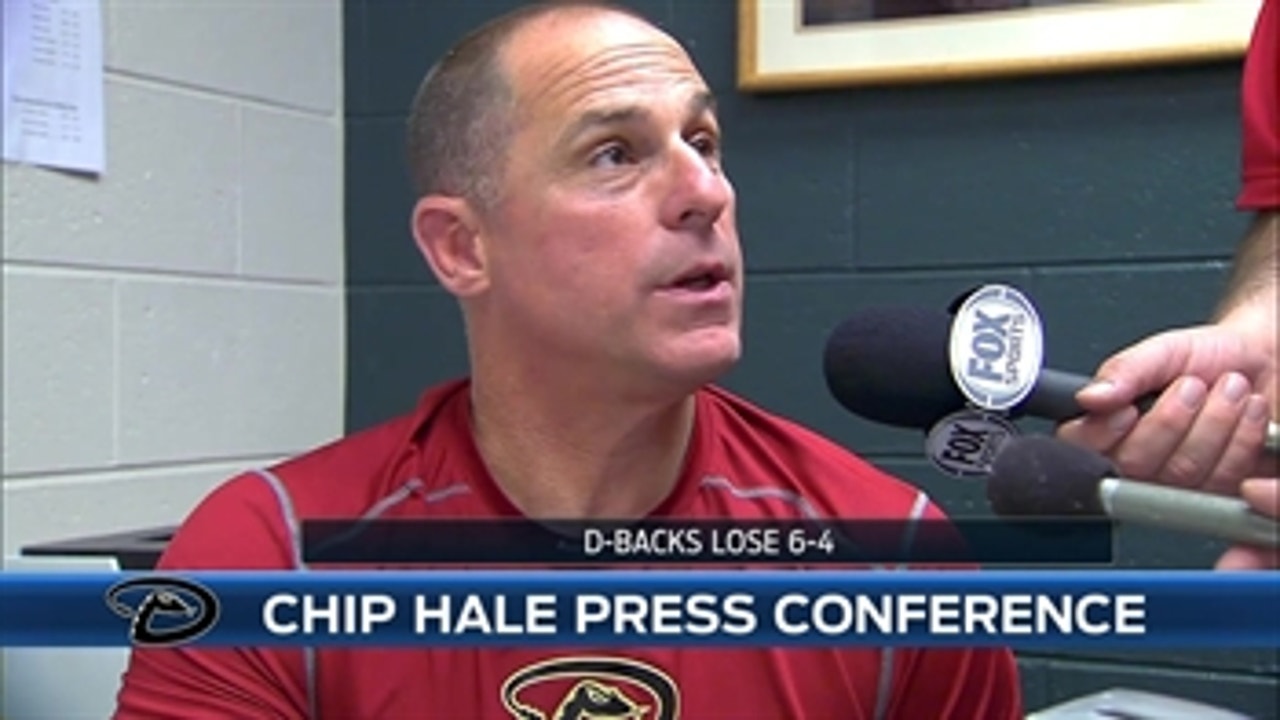 Chip Hale on loss in Colorado