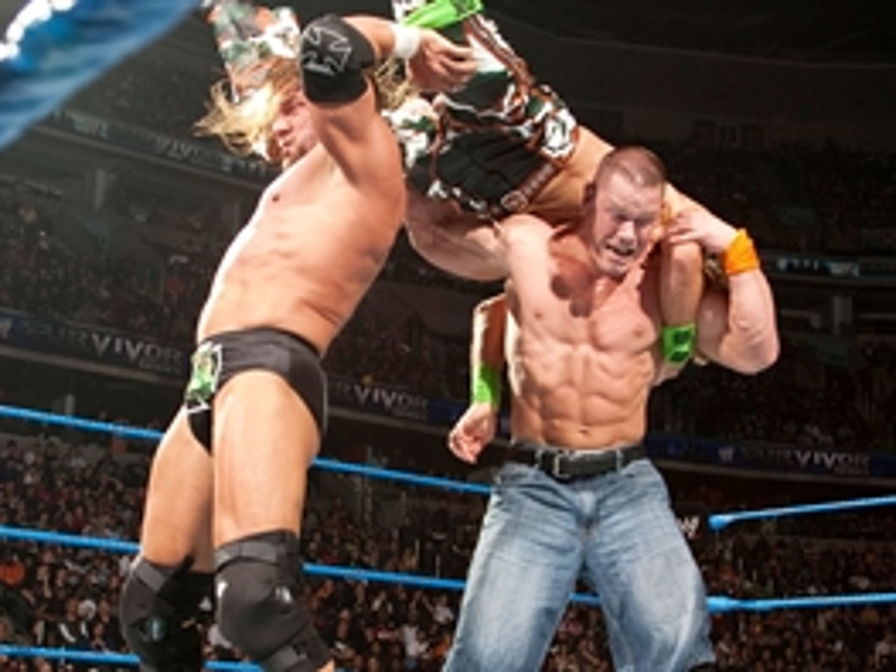 John Cena Vs Triple H Vs Shawn Michaels Wwe Title Triple Threat Match Survivor Series 2009 Full Match Fox Sports Cm punk no dq match promo. john cena vs triple h vs shawn