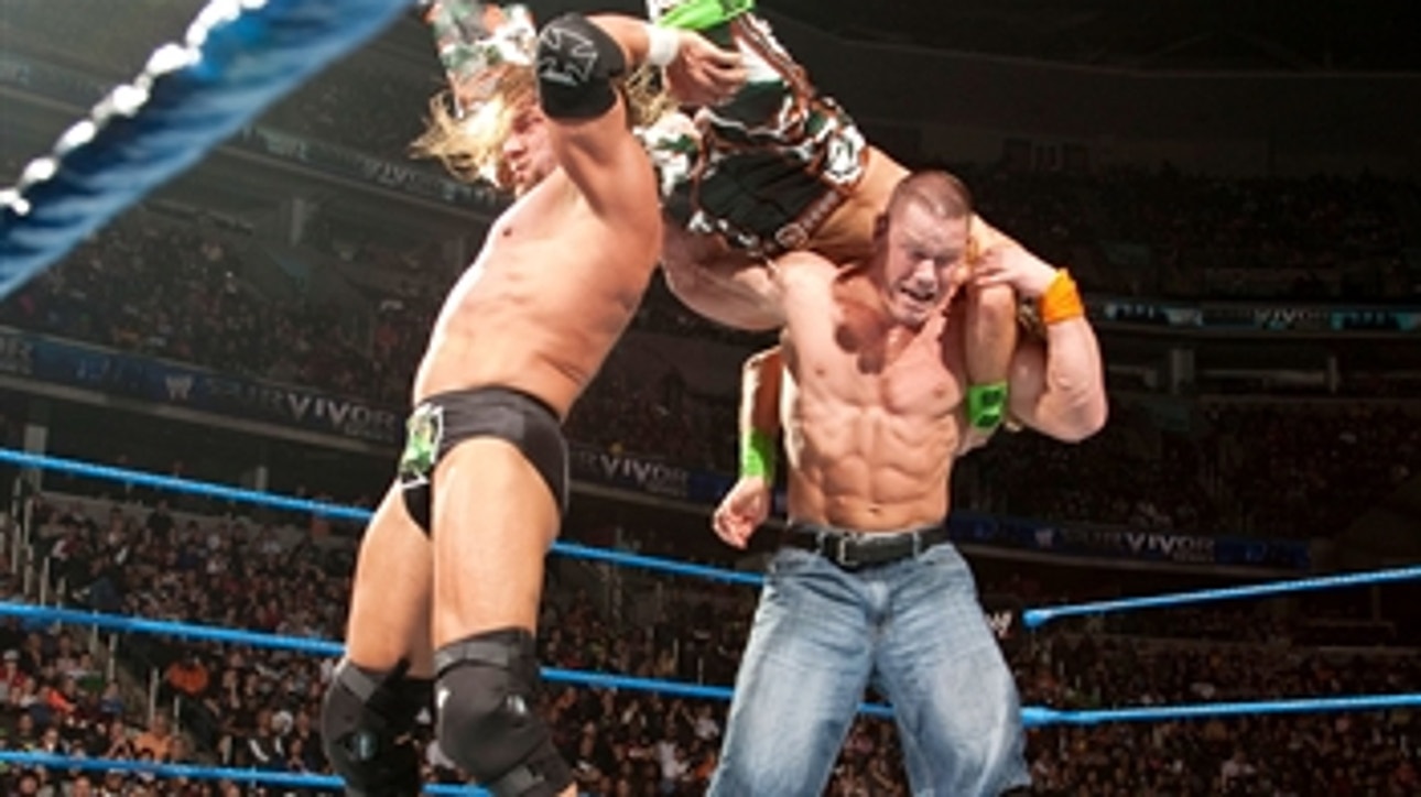 John Cena vs. Triple H vs. Shawn Michaels - WWE Title Triple Threat Match: Survivor Series 2009 (Full Match)