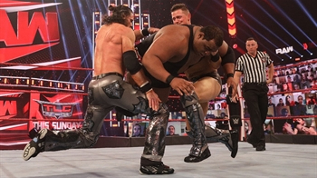 Keith Lee vs. The Miz & John Morrison – Handicap Match: Raw, Dec. 14, 2020