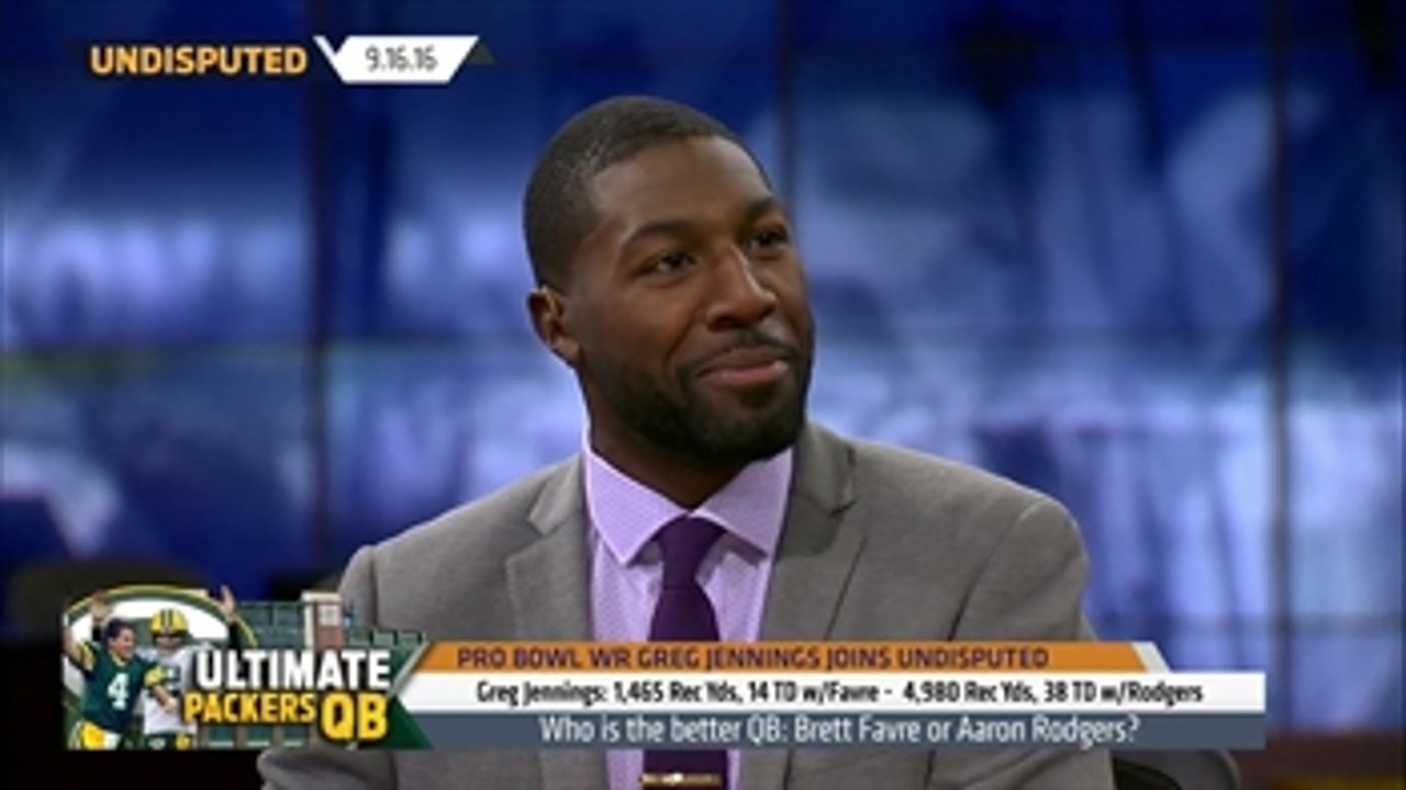 Greg Jennings decides who's better: Favre or Rodgers? ' UNDISPUTED