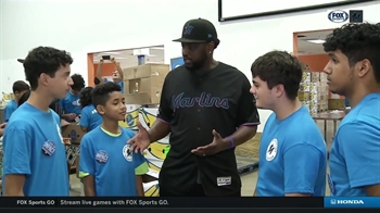 Marlins partner with Feeding South Florida for Impact Week in Miami