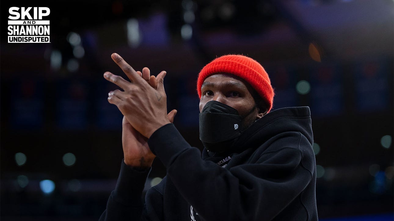 Is KD enough for a Brooklyn playoff push with Ben Simmons sidelined? I UNDISPUTED