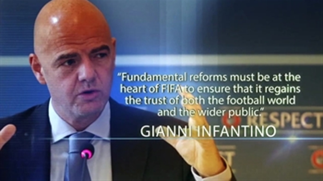 Gianni Infantino wants to emphasize 'transparency' in FIFA
