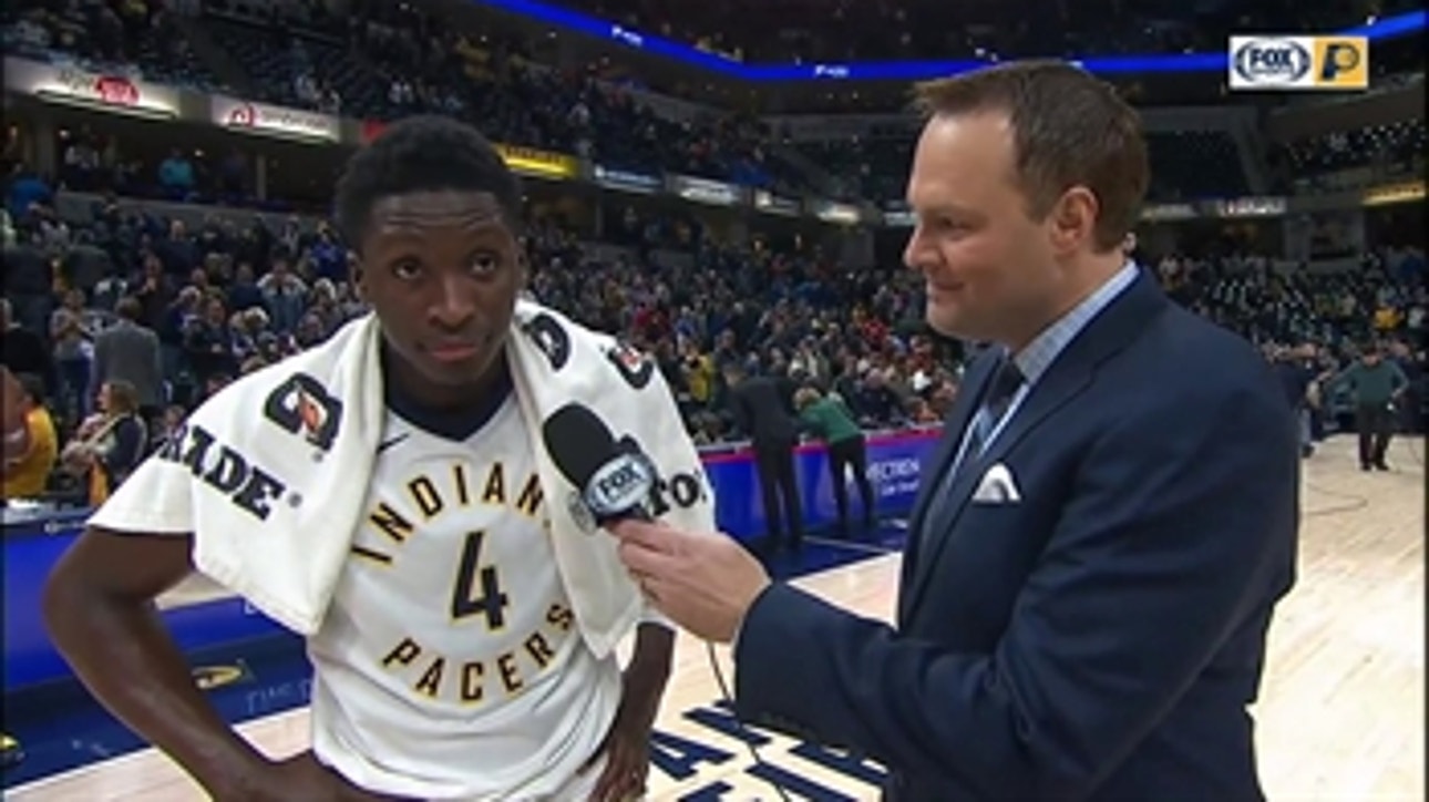 Oladipo on his 47-point performance: '[I'm] just trying to be the best'