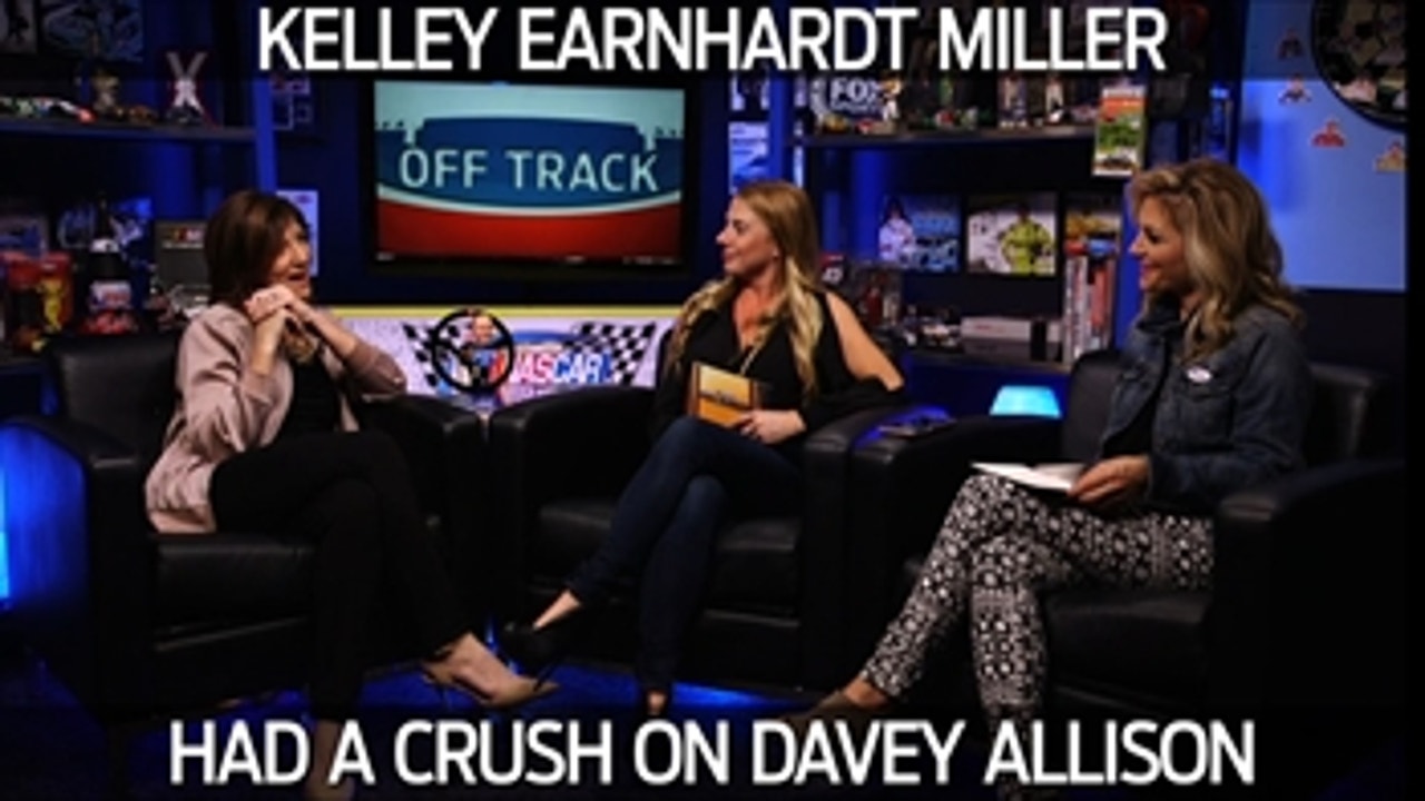 Kelley Earnhardt Miller had a crush on Davey Allison ' OFF TRACK
