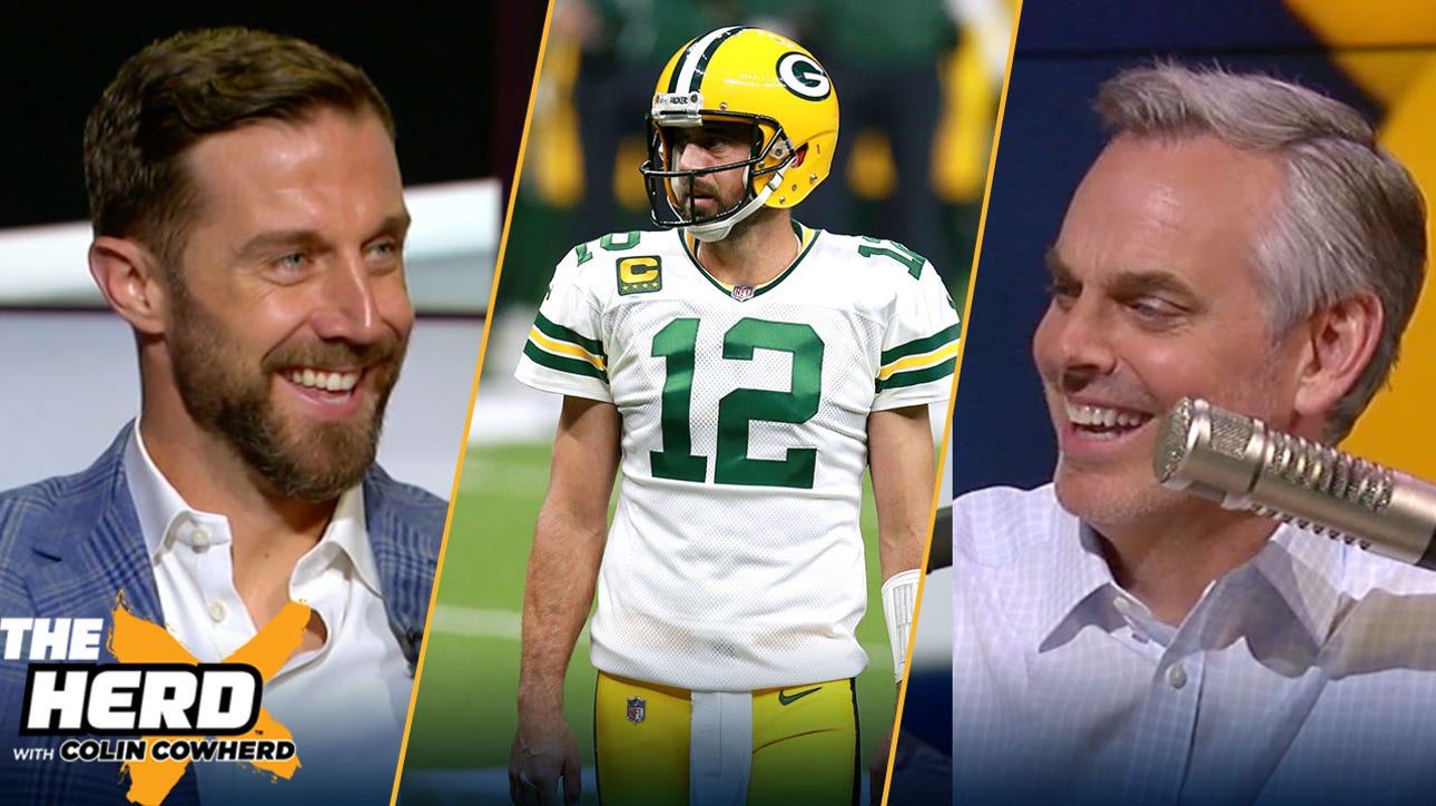 Colin Cowherd reacts to Alex Smith on Green Bay's treatment of Aaron Rodgers ' THE HERD