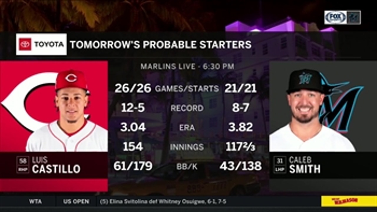 Caleb Smith heads to the hill for Game 2 vs. Reds