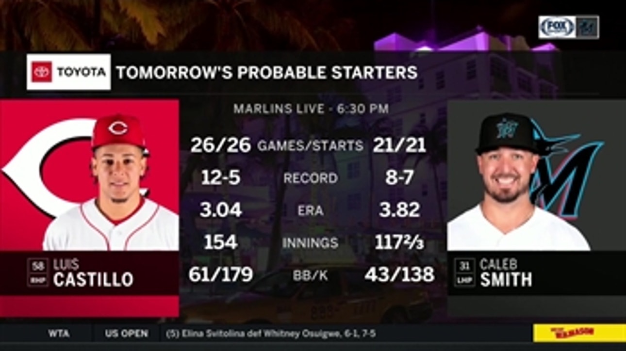 Caleb Smith heads to the hill for Game 2 vs. Reds