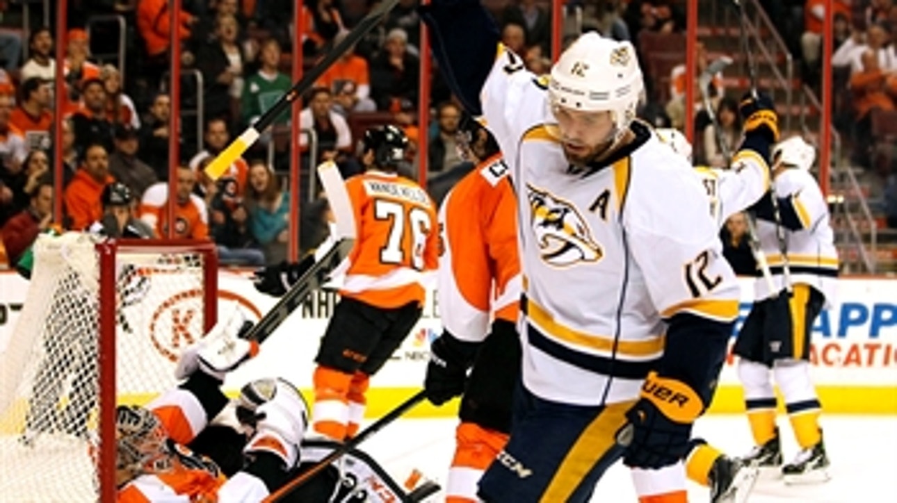 Preds top Flyers in shootout
