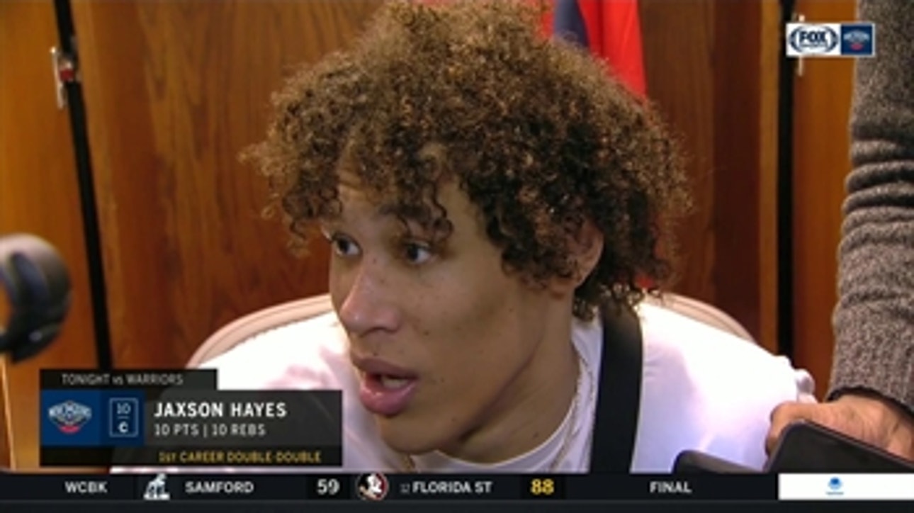 Jaxson Hayes on his first career start ' Pelicans Live