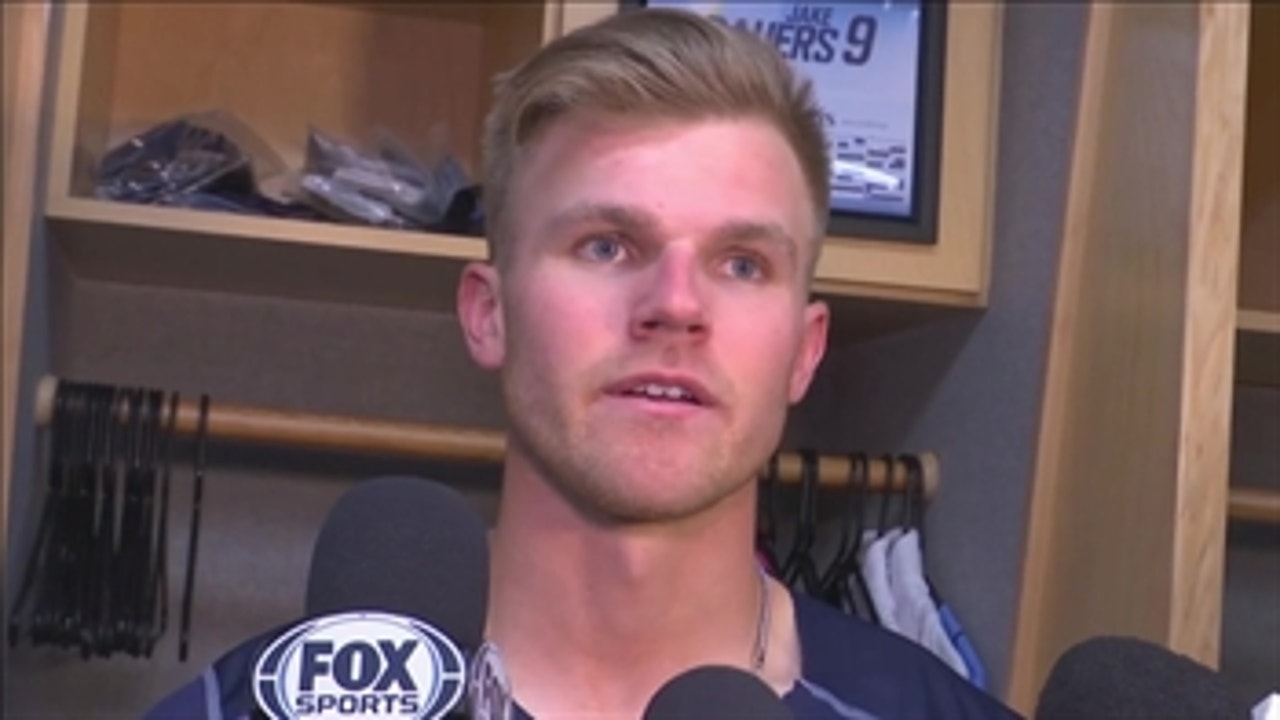 Jake Bauers: We're rolling a little bit, we just have to keep it going