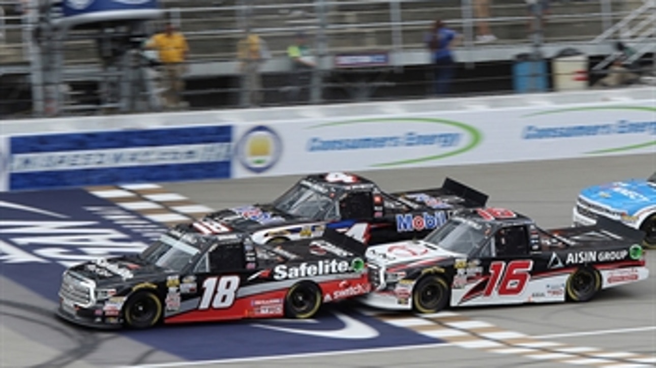 Alan Cavanna and Daryl Motte debate who's got the edge in the fight for the Truck Series title