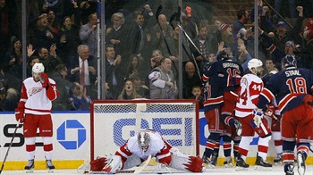 Red Wings shut out by Rangers