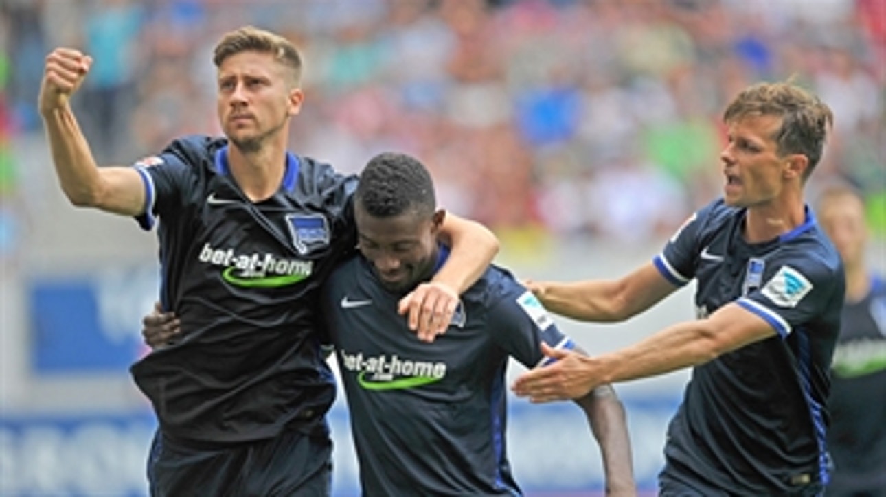 Kalou buries penalty against FC Augsburg 2015-16 Bundesliga Highlights