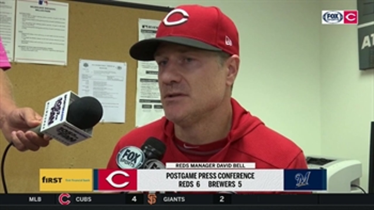 David Bell on Eugenio Suarez: 'He wants to be the guy...he's a bigtime player'