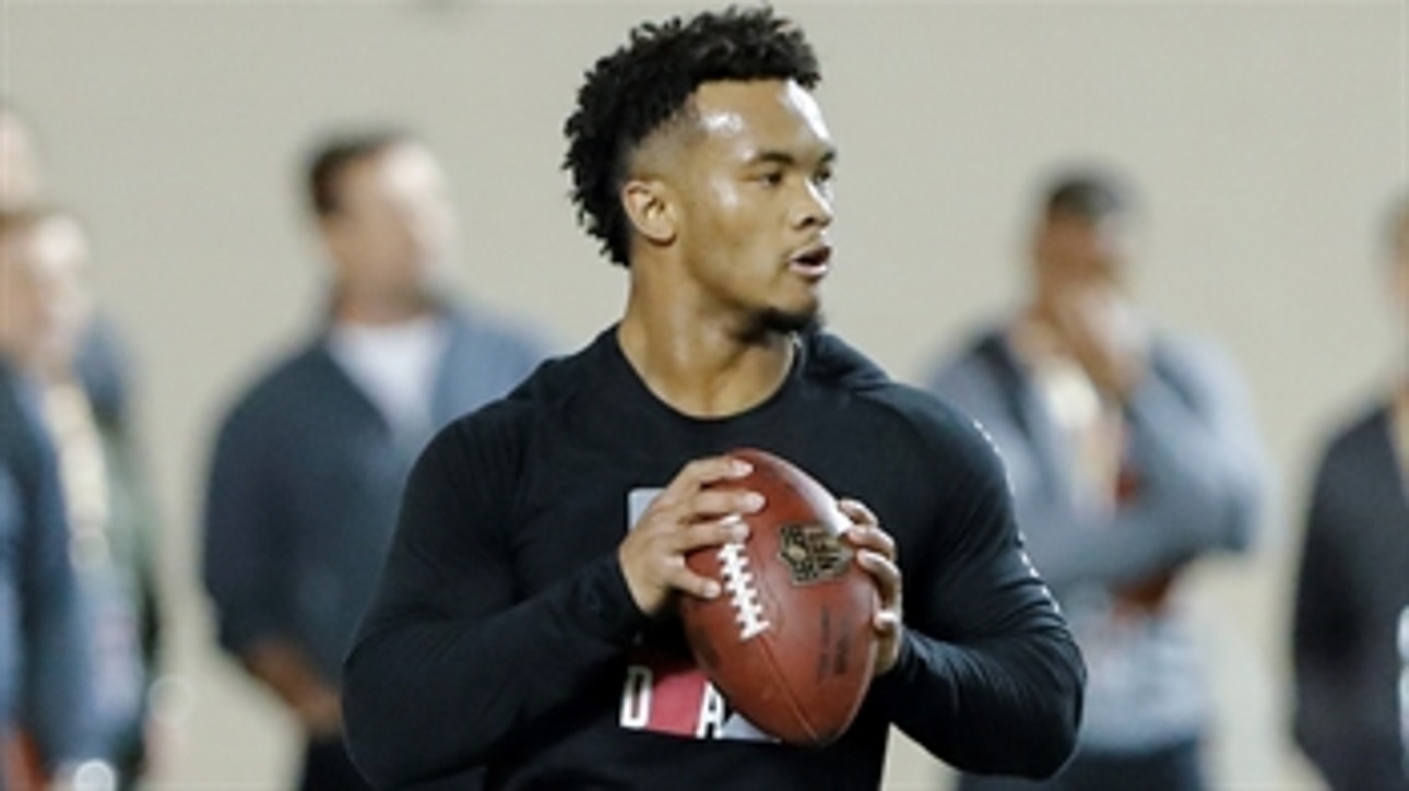 Skip Bayless is clearly impressed by Kyler Murray at OU pro day: 'he's got a lightning release'