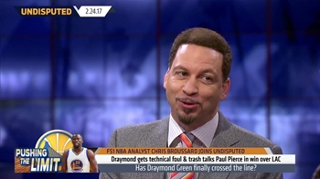 Chris Broussard on handling Draymond Green's Golden State disruptions